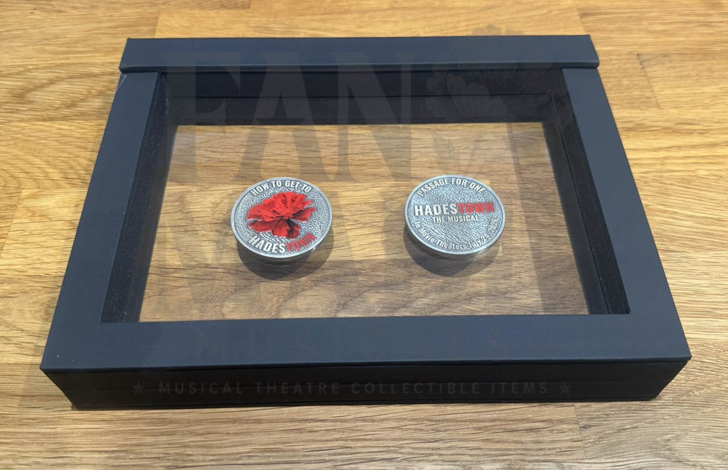 Dual Souvenir Coin Commemorative Collectable Floating Presentation Case
