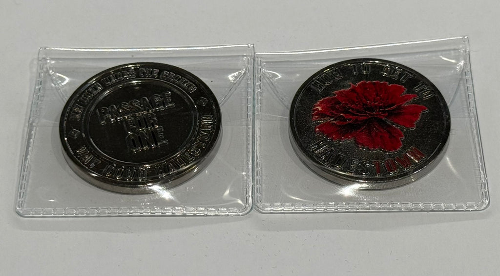 Hadestown the Musical Passage For One Coin Set – Your Ticket To The Underworld!